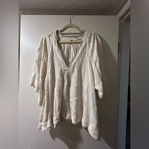 Free People White Top
